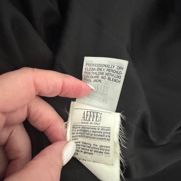 Moschino Cheap and Chic Fabulous Vintage blazer, wool and velvet, gold buttons M - Picture 13 of 16